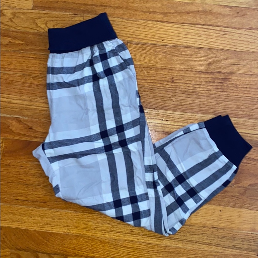 Flannel jogger PJ pants